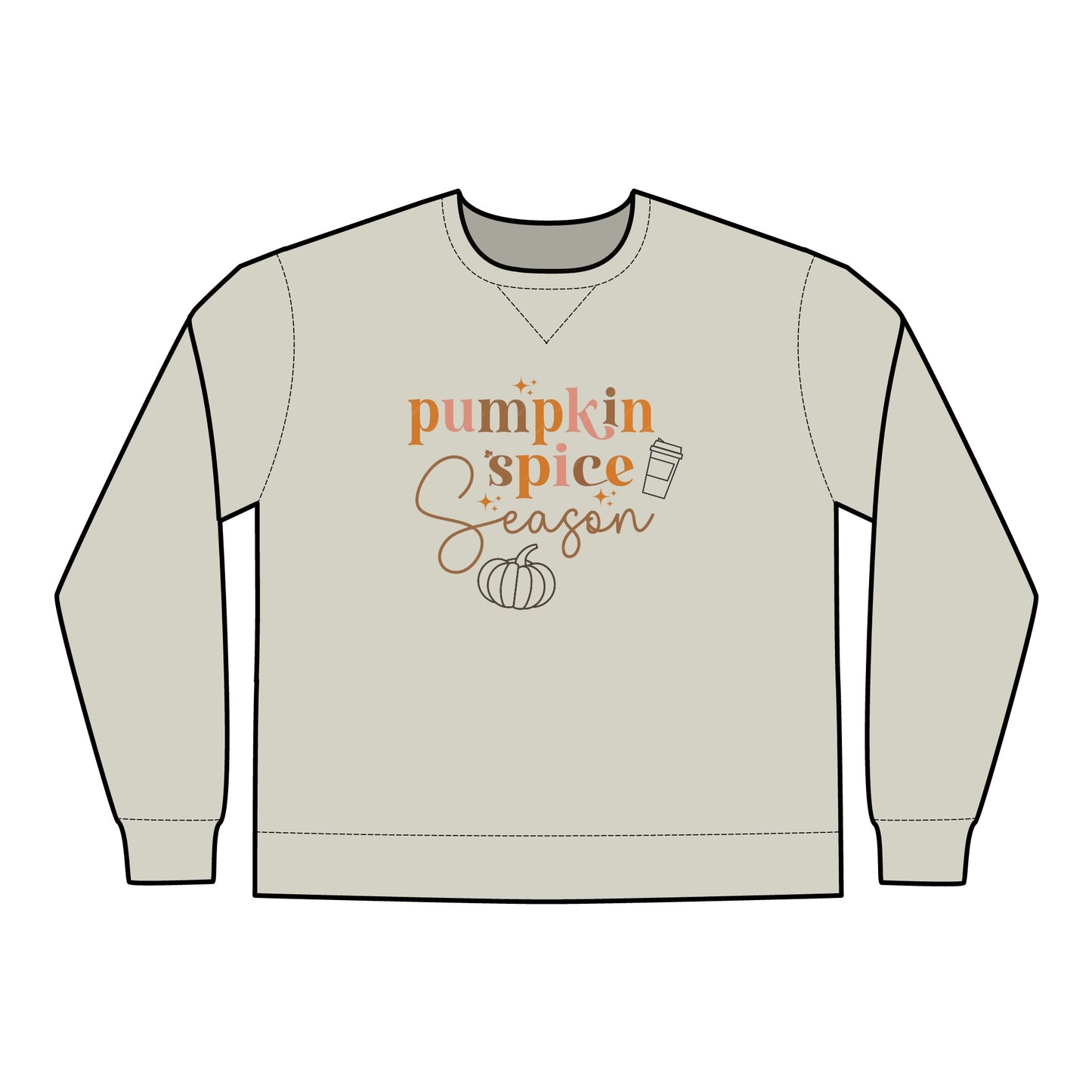 Comfort Colour, Retro Pumpkin Season Sweatshirt, Cute Fall Sweatshirt, Thanksgiving Gift, Halloween Sweatshirt For Women, Fall Gifts For Her