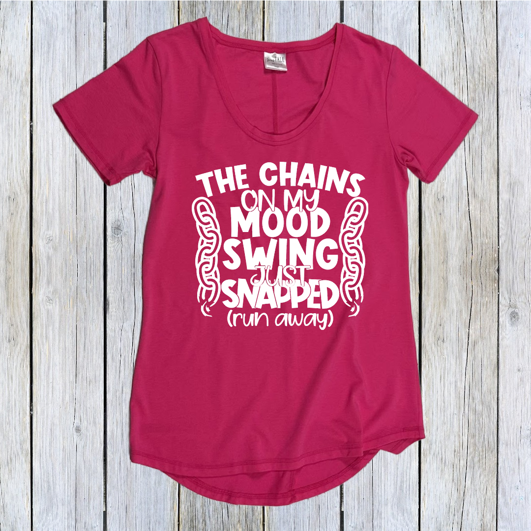 Mood swing alert! The chains just snapped – time for a quick escape.