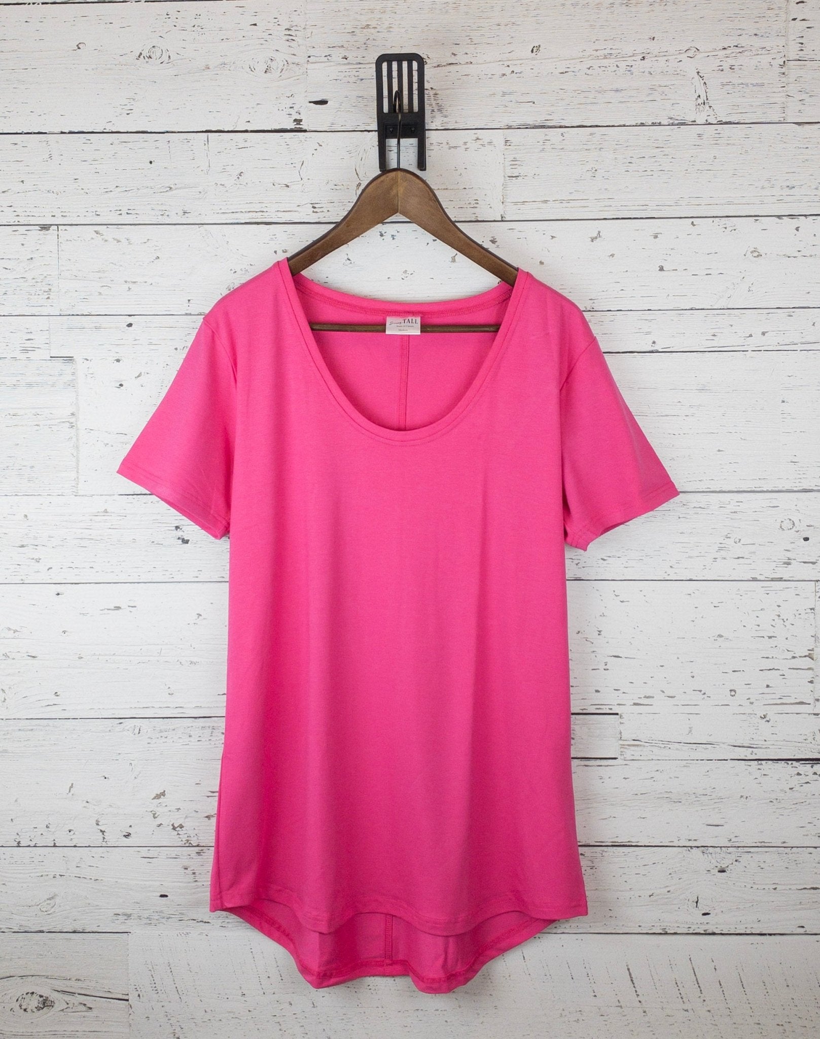 Scoop Neck T - Shirt Designed For Tall Women. - SassynTall